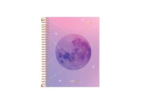 Caderno Colegial 15 Matérias Infinity Cadersil Roxo