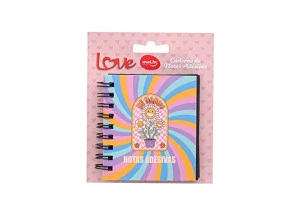 Caderno De Notas Adesivas Molin Love Daisy C/180F