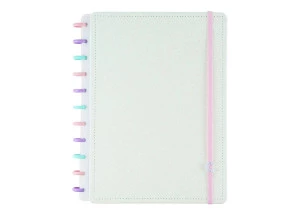 Caderno Inteligente Grande Let's Glitter Colorful