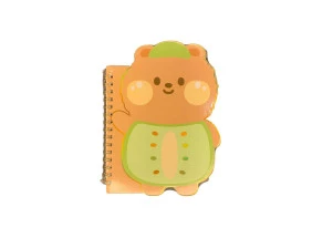 Caderno Kawaii Fofo M Ursinho Kiwi