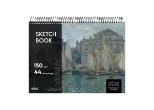 Caderno Monet De Desenho Sketch Book The Museum São Domingos
