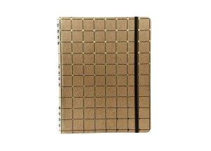 Caderno Organizador Cicero Duo Kraft Linha E Ponto 17x24cm