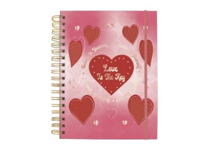 Caderno Smart Universitário Milky DAC