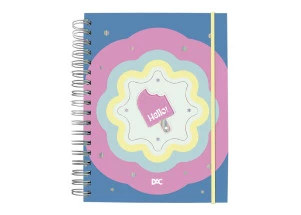 Caderno Smart Wire-o Universitário Hello DAC