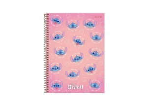 Caderno Stitch Universitário 10 Matérias 160F Foroni Cute