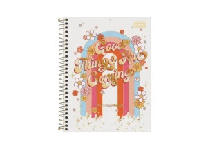 Caderno Universitário 1 Matéria 80F Gypsy Tilibra Branco