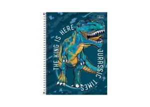 Caderno Universitário 1 Matéria 80F Raptor Tilibra T-Rex