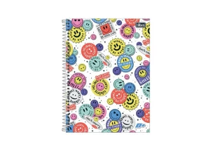 Caderno Universitário 16 Matérias D+ Tilibra 320F Sticker