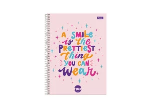 Caderno Universitário 10 Matérias 160F Fuzy Foroni Rosa