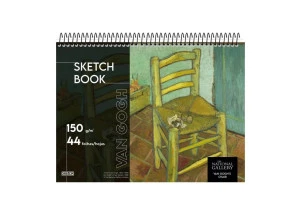 Caderno Van Gogh De Desenho Sketch Book Van Gogh's Chair São Domingos