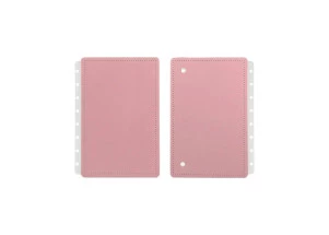 Caderno Inteligente Capa e Contracapa A5 Rose Pastel