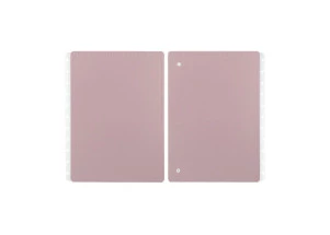Caderno Inteligente Capa e Contracapa Grande Chic Nude