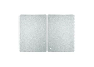 Caderno Inteligente Capa e Contracapa Grande Let's Glitter Silver 2.0