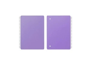 Caderno Inteligente Capa e Contracapa Médio All Purple