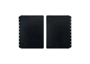 Caderno Inteligente Capa e Contracapa Médio Black
