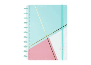 Caderno Inteligente Grande Acqua Glam