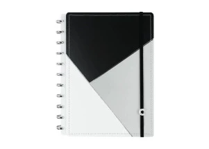 Caderno Inteligente Grande Grey Glam