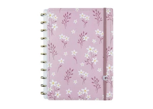 Caderno Inteligente Grande Pink Blossom By Sof