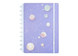 Caderno Inteligente Grande Purple Galaxy By GoCase