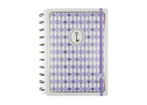 Caderno Inteligente Grande Purple Key By Isa Akkari