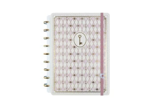 Caderno Inteligente Médio Rose Key By Isa Akkari