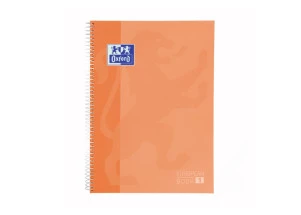 Caderno Universitário Oxford 1 Matéria Peach Laranja Pastel