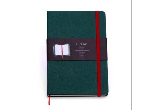 Caderno Sem Pauta Clássico Verde Musco 14x21 - Cicero
