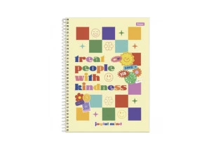 Caderno Universitário 15 Matérias Kindness Joyful Mind Foroni