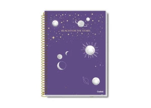 Caderno Universitário 1 Matéria 80F Stamp Credeal Roxo