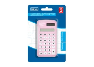 Calculadora Rosa TC21 Tilibra