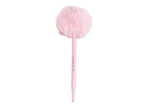 Caneta Esferográfica PomPom Pink Vibes LeoArte