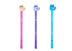 Caneta FineLiner BRW Best Friend Gatinho 0.4mm