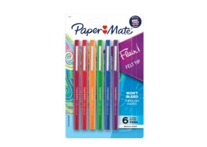 Caneta Flair Candy Pop PaperMate Blister c/ 6 cores