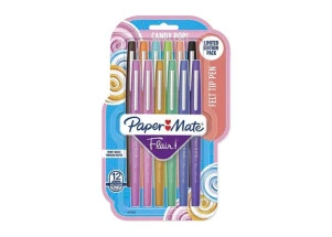 Caneta Flair Candy Pop PaperMate Blister c/ 12 cores