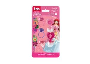 Carimbo Autotintado Anel Decorado Princesas Disney 5Un Tris