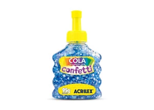 Cola Confetti Acrilex 95G Céu Estrelado