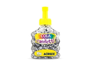 Cola Confetti Acrilex 95G Espacial