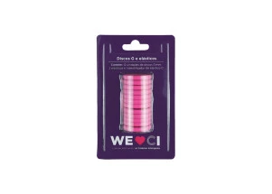 Discos + Elástico G Caderno Inteligente Super Pink