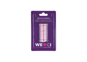 Discos + Elástico M Caderno Inteligente Rosa Sertão