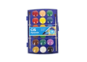 Estojo de Aquarela Cis C/ 18 Cores