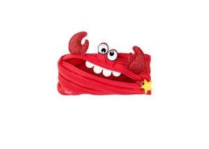 Estojo Escolar Zipit Animal Monster Caranguejo