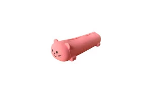 Estojo Silicone Gatinho Rosa VMP