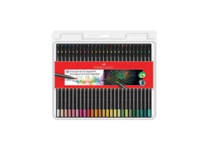 Lapis de Cor Faber Castell Supersoft 50 Cores