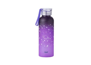 Garrafa De Água Plástica BRW Degradê Estrela 500ml BPA Free