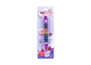 Giz De Cera Hello Kitty Troca Ponta 20 Cores Blister C/1