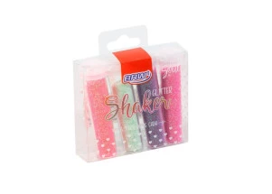 Glitter shaker pastel 7g - blister c/ 4 cores