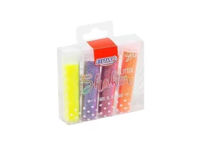 Glitter shaker neon 7g - blister c/ 4 cores