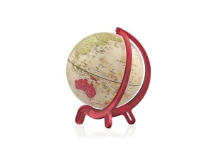 Globo Terrestre Decorativo Mini Giacomino Antigo 16cm