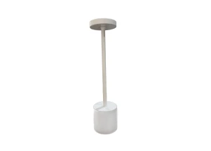 Luminária de Mesa 8x34,5cm Branca