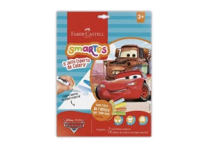 Kit De Colorir Carros Smartes Faber-Castell